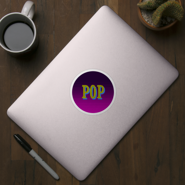 pop typography design T shirt by Imaginbox Studio